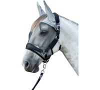 HKM Premium Masque anti mouches Gris Taupe Cheval