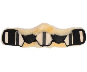 HKM Premium Protège sangle en mouton Naturel 65