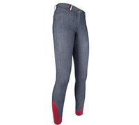 HKM PRO TEAM Culottes d'équitation-9469 Bleu Jeans 72