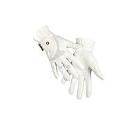 HKM PRO TEAM Gants d'équitation-6885 d'équitation Unisex, weiß, XL