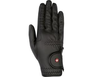 HKM PRO TEAM Professional Soft Gants d'équitation Mixte, Noir, M
