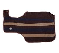 HKM Professional 6990 Couverture pour cheval Bleu marine/sable/marron foncé 115