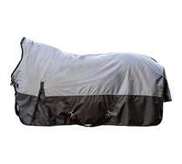 HKM Providence Tapis et couvertures pour Chevaux Gris/Noir 165