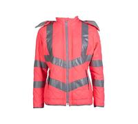 HKM Réfléchissant Veste, Rose Fluorescent, XS Femme