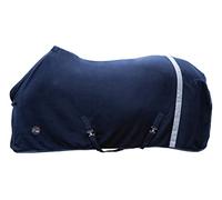 HKM Reflection Couverture pour chevaux Bleu foncé 145 cm