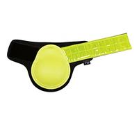HKM Reflective 8041 Guêtres et cloches pour demi-sang Jaune fluo