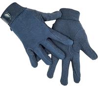 HKM Reithandschuhe Gants d'équitation Femme, Bleu, XL