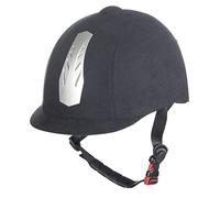 HKM Reithelm-New Air Stripe Pantalon Mixte, 2100 Dunkelbraun, 52-54 cm