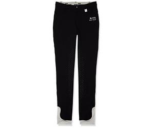 HKM Reithose -Kids Easy- Silikon-kniebesatz - Pantalon - 3301 Pantalon d'équitation pour Enfant avec empiècements en Silicone - Mixte