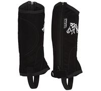HKM Reitletten-Kids-Nubukimitat Mit Elastikeinsatz Pantalon Mixte Enfants, Noir, L