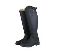 HKM Reitstiefel-Flex Country, Kurz/Normale Weite9100 Pantalon Mixte, 9100 Schwarz, 39