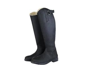 HKM Reitstiefel-Flex Country, Kurz/Normale Weite9100 Pantalon Mixte, 9100 Schwarz, 39