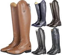 HKM Reitstiefel-Valencia, Kurz/Standardweite Bottes d'équitation Adulte, Noir, 45 EU