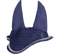 HKM Romy Bonnet anti mouches Bleu Foncé Pur-sang