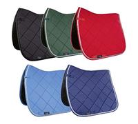 HKM Romy Tapis de selle 3000 Rouge Polyvalence Sang chaud Polyvalence