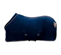 HKM Rosegold Glamour Style Couverture séchante Bleu Foncé/Rose 135