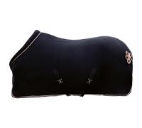 HKM Rosegold Glamour Style Couverture séchante Noir/Rose 135