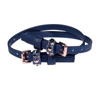 HKM Rosegold Glamour Style Lanières d'éperon Bleu Foncé One Size