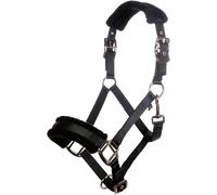 HKM Rosegold Glamour Style Licol Noir/Or Rose Pur-sang