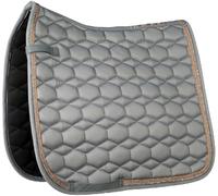 HKM Rosegold Glamour Style Tapis Gris/Or Rose Dressage poney