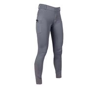 HKM Rubis Pantalon, Gris, 140 cm Mixte Enfant