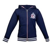 HKM Salon d'équitation Veste, Noir foncé, 146 Mixte Enfant