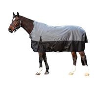 HKM Scandinavia Tapis et couvertures pour chevaux Gris Noir 135