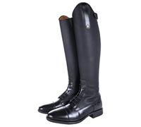 HKM Sevilla Longue Tour de Mollet Etroit Botte d'équitation Mixte, Noir, 36 EU