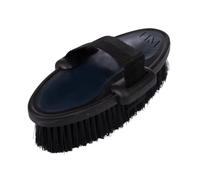 HKM Soft Brosse douce 19,5 x 10 cm Noir/Noir