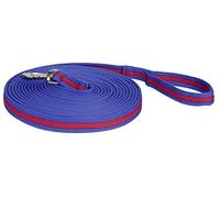 HKM Soft Longe Bleu Bleuet/Rouge 800 cm