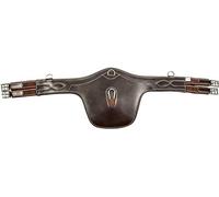 HKM Soft Sangle de Selle en Cuir Marron 130