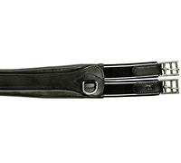 HKM Soft Sangle de Selle en Cuir Noir 140