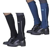 HKM Special Botte d'équitation Mixte, Schwarz/Grau, Small
