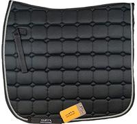 HKM SPORTS EQUIPMENT Schabracke Madrid, Funktionsfutter, Satteldecke, dr/Vs Tapis de Selle Mixte, Noir, Pony Dressur