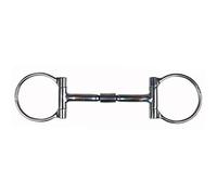 HKM Sports Equipment Western Anneau en D Snaffle -Billy Allen 125 mm