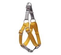HKM ANAM Cara Harnais pour Chien Taupe/Jaune doré Taille S
