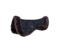 HKM Style Amortisseur mouton véritable Marron Foncé One Size