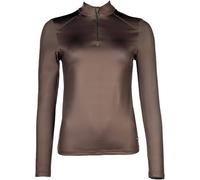 HKM Summer Milano II Shirt Fonctionnel pour Femme Gris-Vert XXL