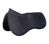 HKM Tapis de Selle en Mousse à mémoire de Forme 9100 Noir Poney
