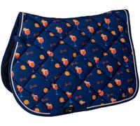 HKM Tapis de selle - Splash avec motif estival Concours complet