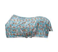 HKM Tapis et couvertures papillon pour cheval Gris clair 95