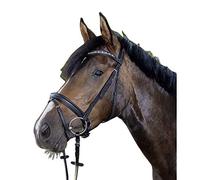 HKM Trense Ariane avec rembourrage en gel Noir