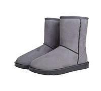 HKM Unisexe Davos Fourrées imperméables Bottes Gris 41