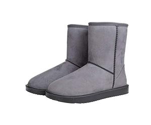 HKM Unisexe Davos Fourrées imperméables Bottes Gris 41