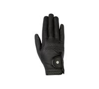 HKM Unisexe Grip Style avec Doublure en Polaire Gants d'équitation Noir XL