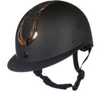 HKM Unisexe Illusion Casque Noir/Or Rose L