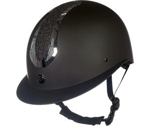 HKM Unisexe Illusion Casque Noir/Or Rose XS