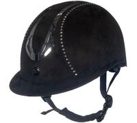 HKM Unisexe Illusion Diamond Casque Noir L