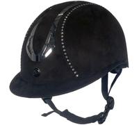 HKM Unisexe Illusion Diamond Casque Noir XS
