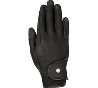HKM Unisexe Summer Style Gants d'équitation Noir XL